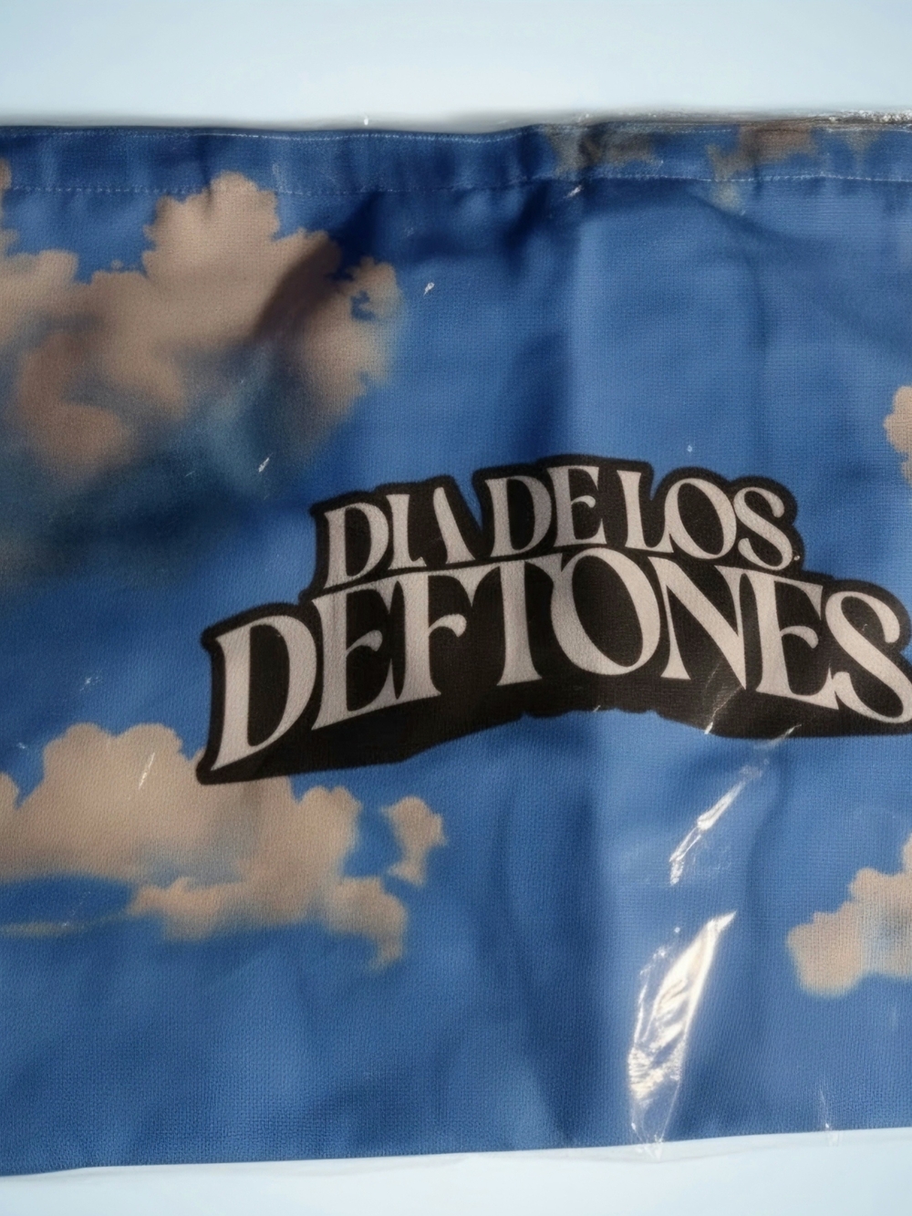 Official Dia De Los Deftones 2024 Festival Blue Sky Cloud Tote Bag - Brand New